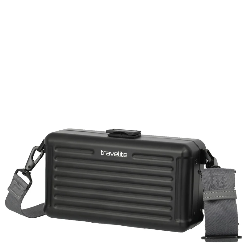 Travelite Next - Mini maleta/bolso bandolera 20 cm (schwarz)