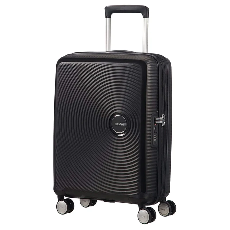 American Tourister Soundbox - Trolley de cabina de 4 ruedas 55 cm expandible (schwarz)
