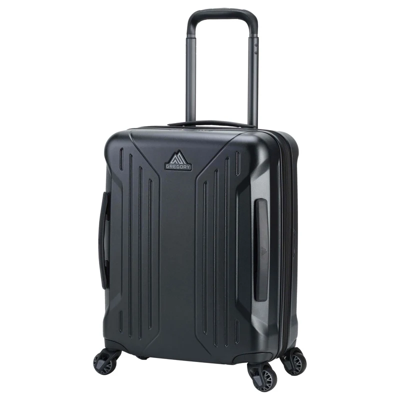 Gregory Quadro Pro Int Carry On - Trolley de cabina de 4 ruedas 55 cm expandible (optic black)