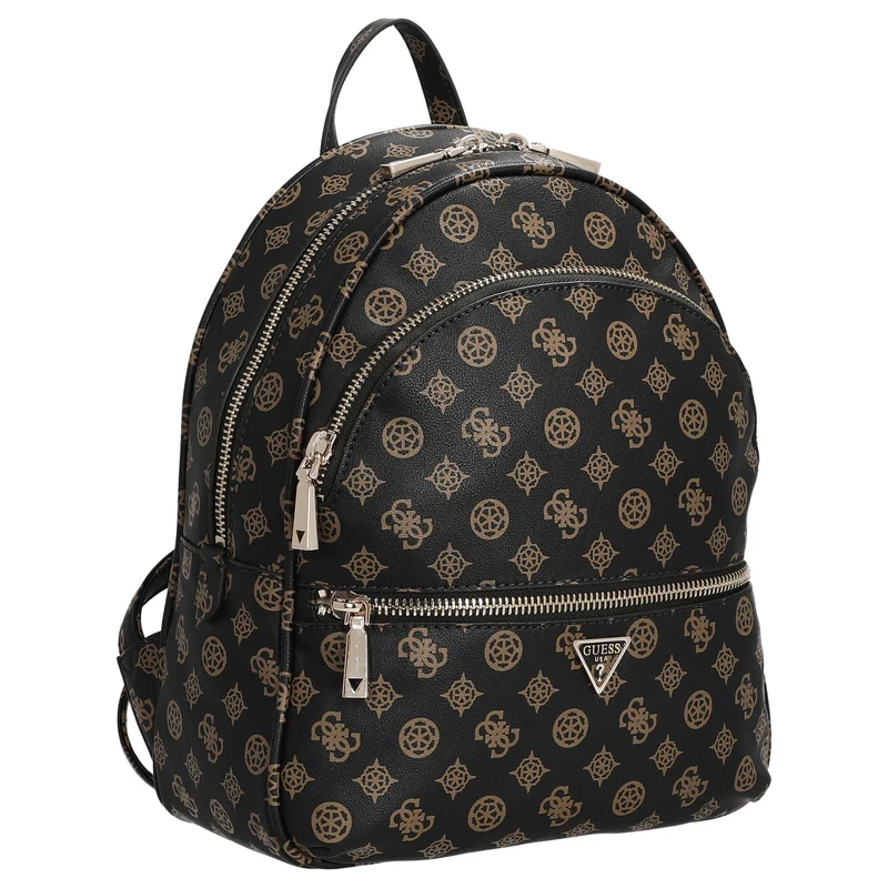 Guess Manhattan II - Mochila L 31 cm (mocha logo)