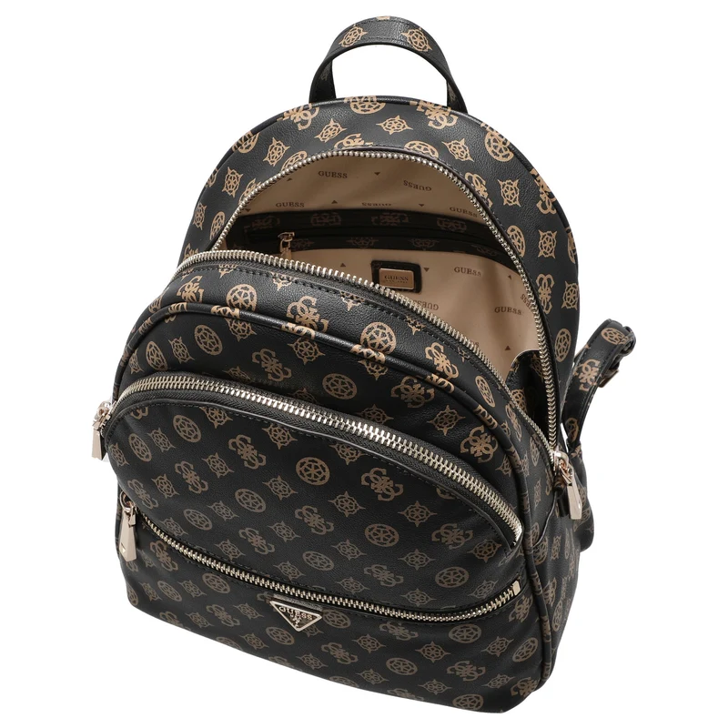 Guess Manhattan II - Mochila L 31 cm (mocha logo)