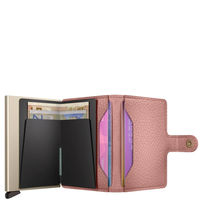 Secrid Miniwallet Pebble - Cartera 6cc 10.2 cm RFID (rose)