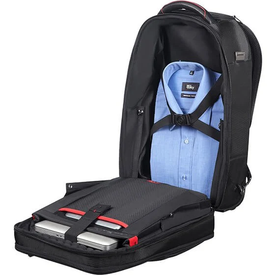 Samsonite PRO-DLX 5 - Trolley mochila de 2 ruedas 17.3" 48 cm (black)