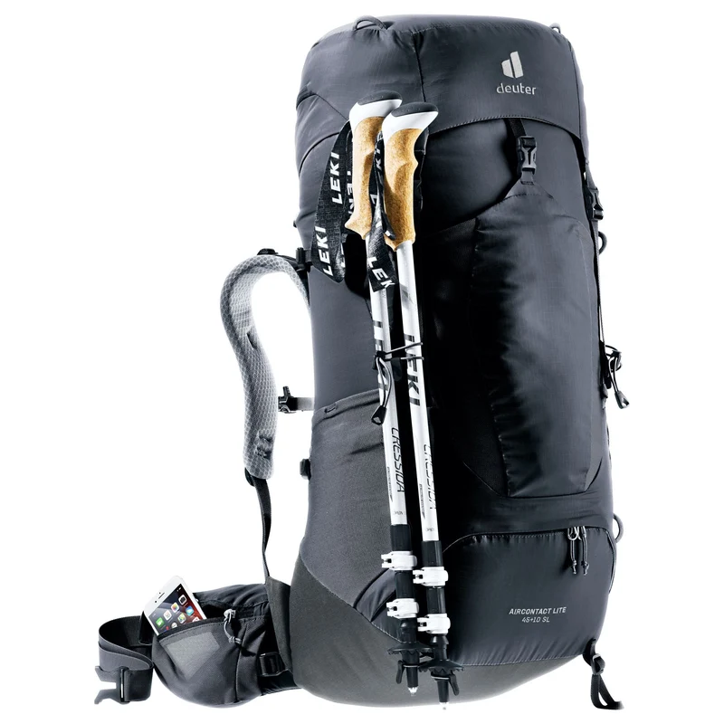 Deuter Aircontact Lite 45 + 10 SL - Mochila de trekking para mujer 73 cm (black-graphite)