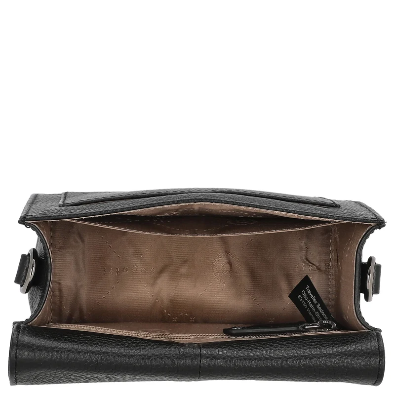 bugatti Elsa - Bolso bandolera cuero S 18.5 cm (schwarz)