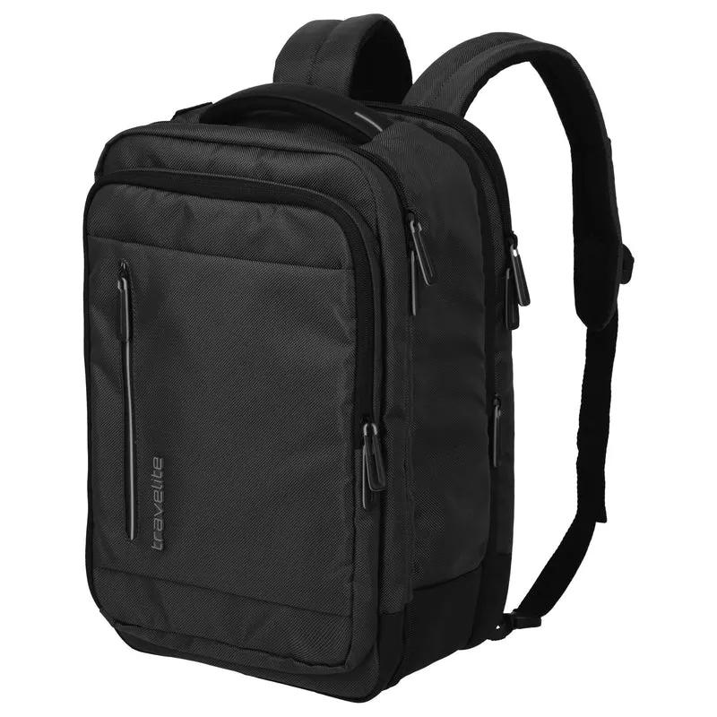 Travelite Crosslite - Bolsa de cabina/Mochila S 40 cm (schwarz)