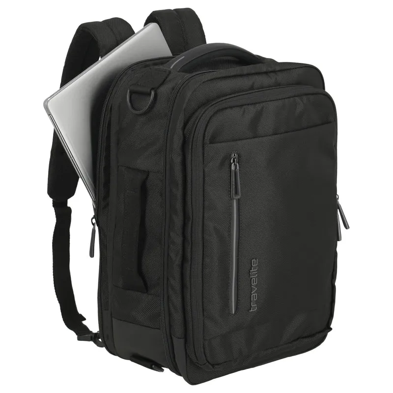 Travelite Crosslite - Bolsa de cabina/Mochila S 40 cm (schwarz)