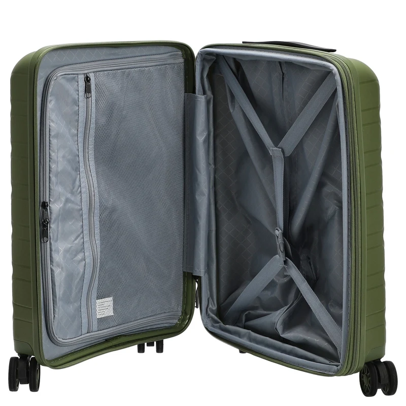 D&N Travel Line 4700+ - Trolley de cabina S 55 cm expandible (olive green)