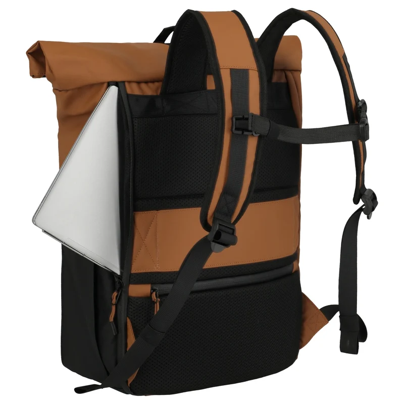 Travelite Briize Rolltop - Mochila 15.6" 45 cm (curry)