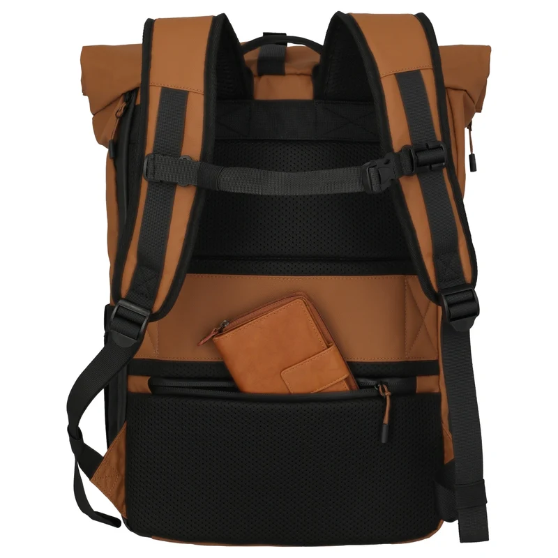 Travelite Briize Rolltop - Mochila 15.6" 45 cm (curry)