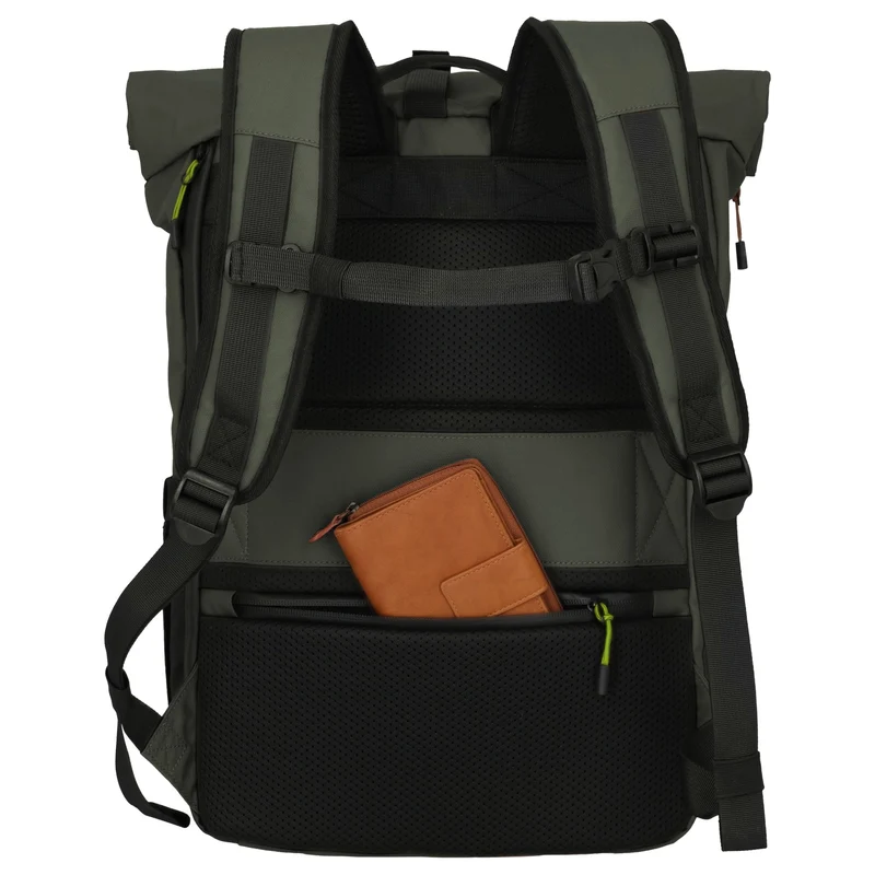 Travelite Briize Rolltop - Mochila 15.6" 45 cm (khaki)