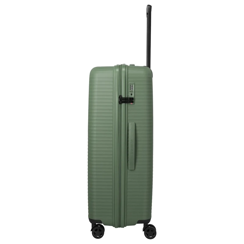 Travelite Air Stripe - Trolley de 4 ruedas 77 cm (green)