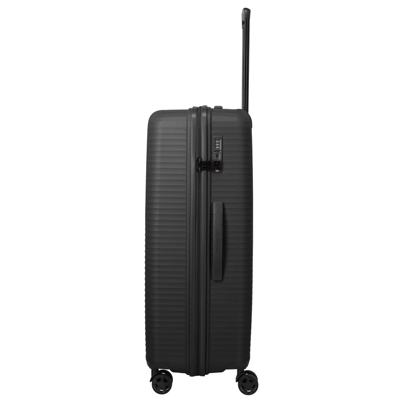 Travelite Air Stripe - Trolley de 4 ruedas 77 cm (black)