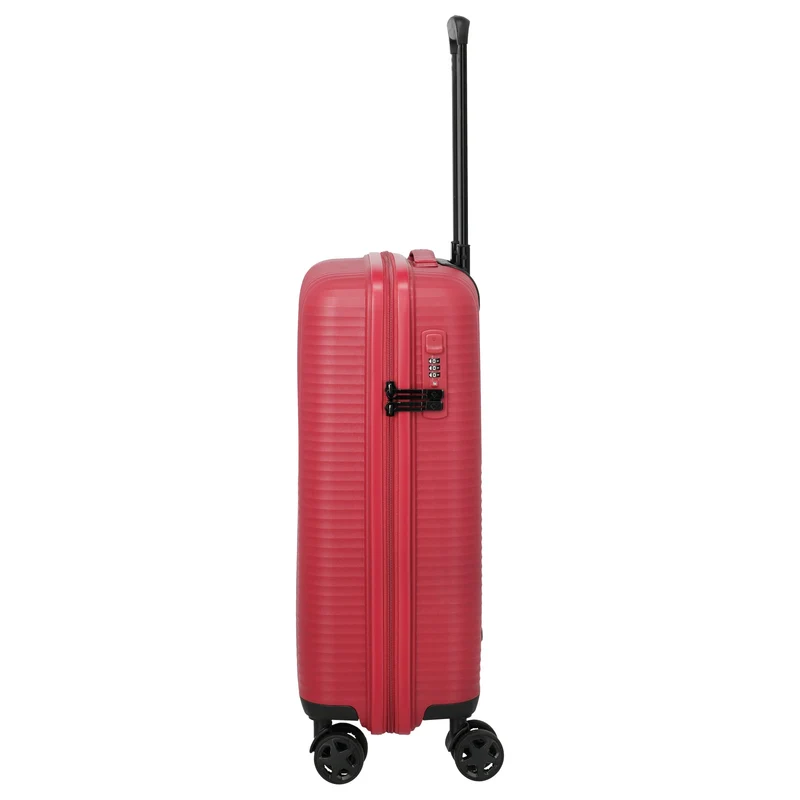 Travelite Air Stripe - Trolley de cabina con 4 ruedas 55 cm (red)