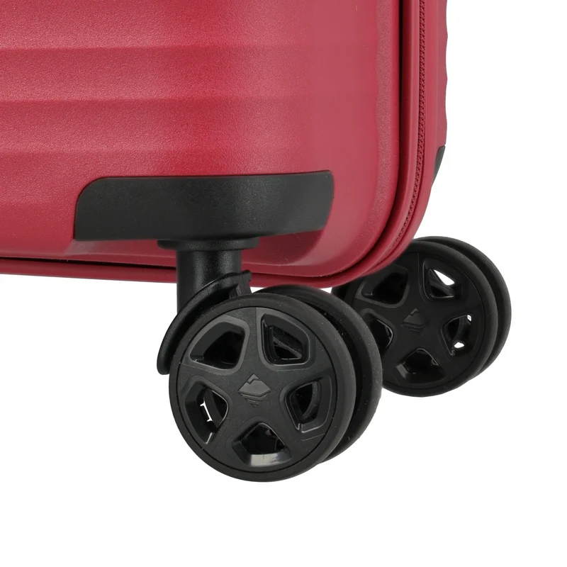 Travelite Air Stripe - Trolley de cabina con 4 ruedas 55 cm (red)