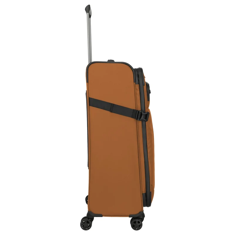 Travelite Briize - Trolley de 4 ruedas L 78 cm expandible (curry)