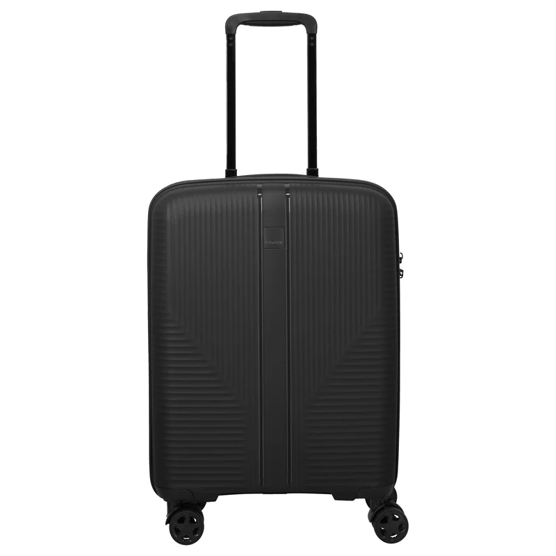 Travelite Air Stripe - Trolley de cabina con 4 ruedas 55 cm (black)