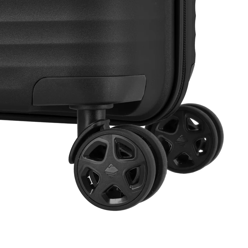 Travelite Air Stripe - Trolley de cabina con 4 ruedas 55 cm (black)