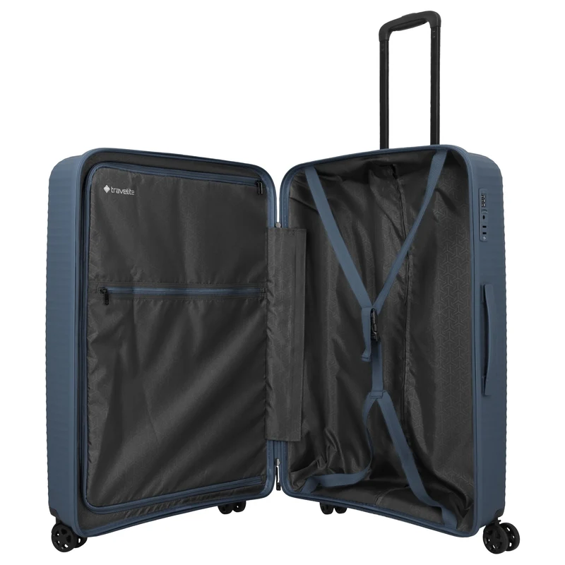 Travelite Air Stripe - Trolley de 4 ruedas 77 cm (navy)