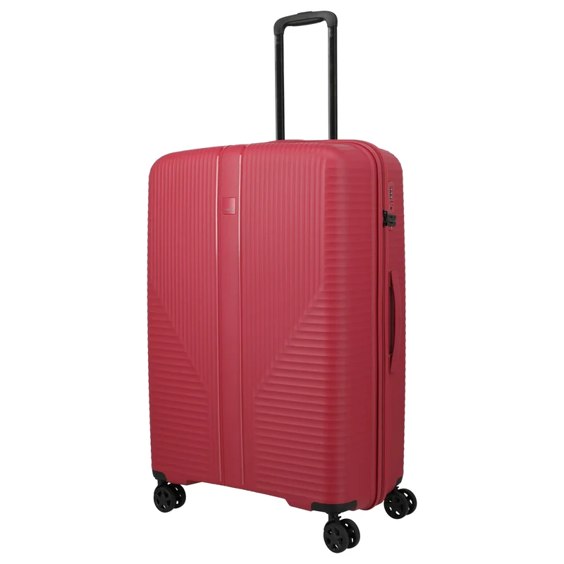 Travelite Air Stripe - Trolley de 4 ruedas 77 cm (red)