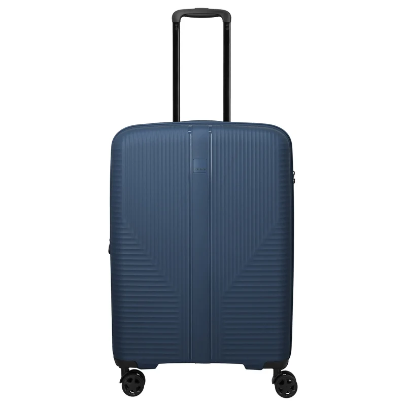 Travelite Air Stripe - Trolley de 4 ruedas 66 cm expandible (navy)
