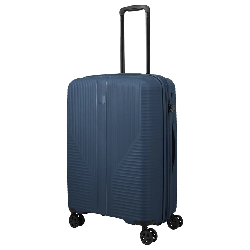Travelite Air Stripe - Trolley de 4 ruedas 66 cm expandible (navy)