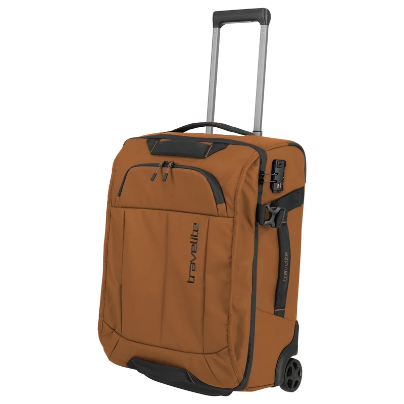Travelite Briize - Bolsa de viaje con ruedas S 55 cm (curry)