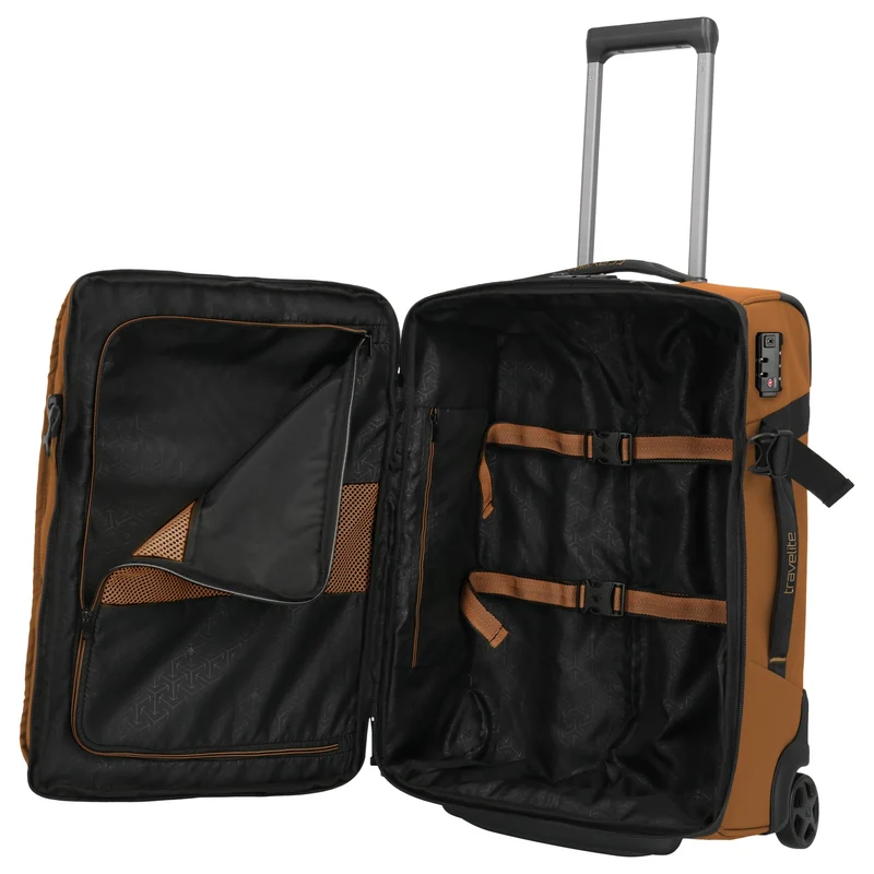 Travelite Briize - Bolsa de viaje con ruedas S 55 cm (curry)