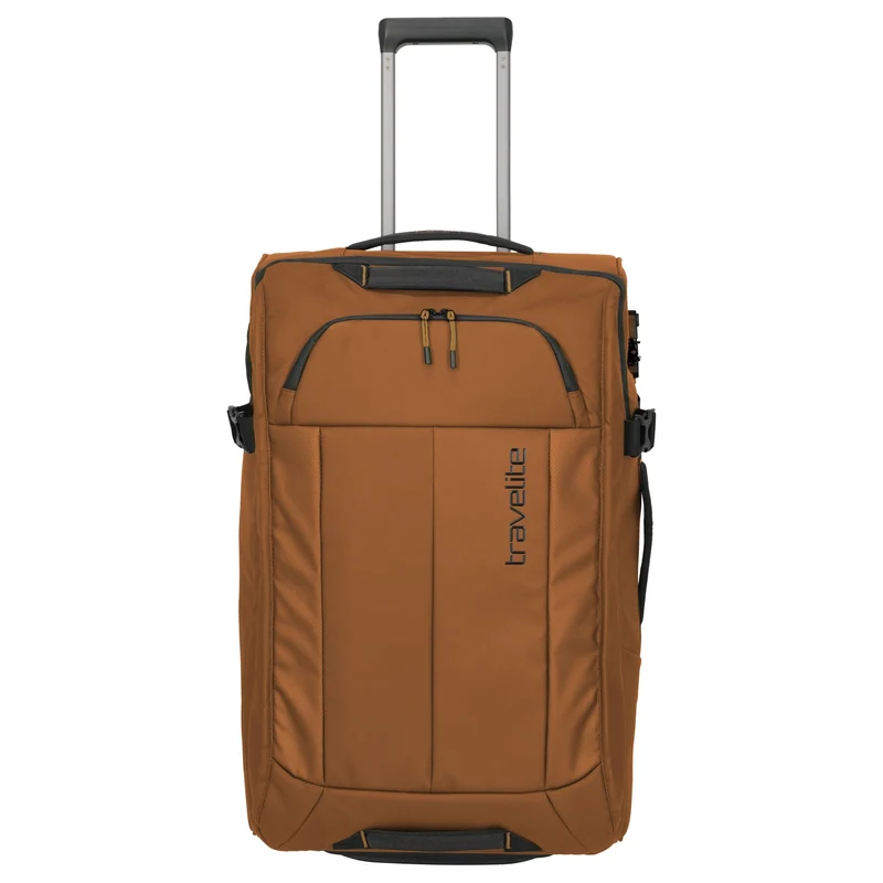 Travelite Briize - Bolsa de viaje con ruedas M 67 cm (curry)