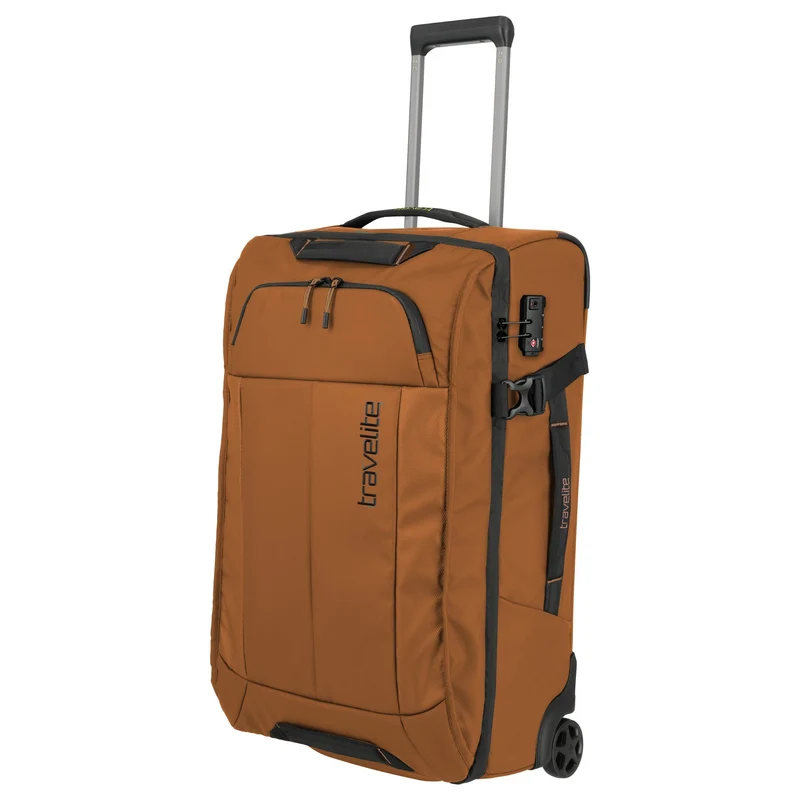 Travelite Briize - Bolsa de viaje con ruedas M 67 cm (curry)