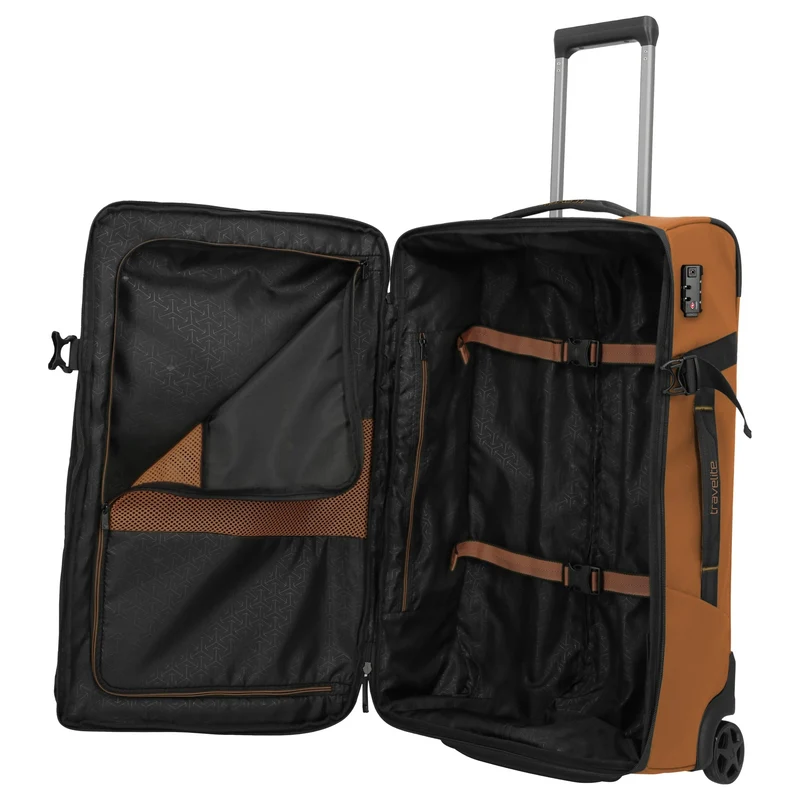 Travelite Briize - Bolsa de viaje con ruedas M 67 cm (curry)