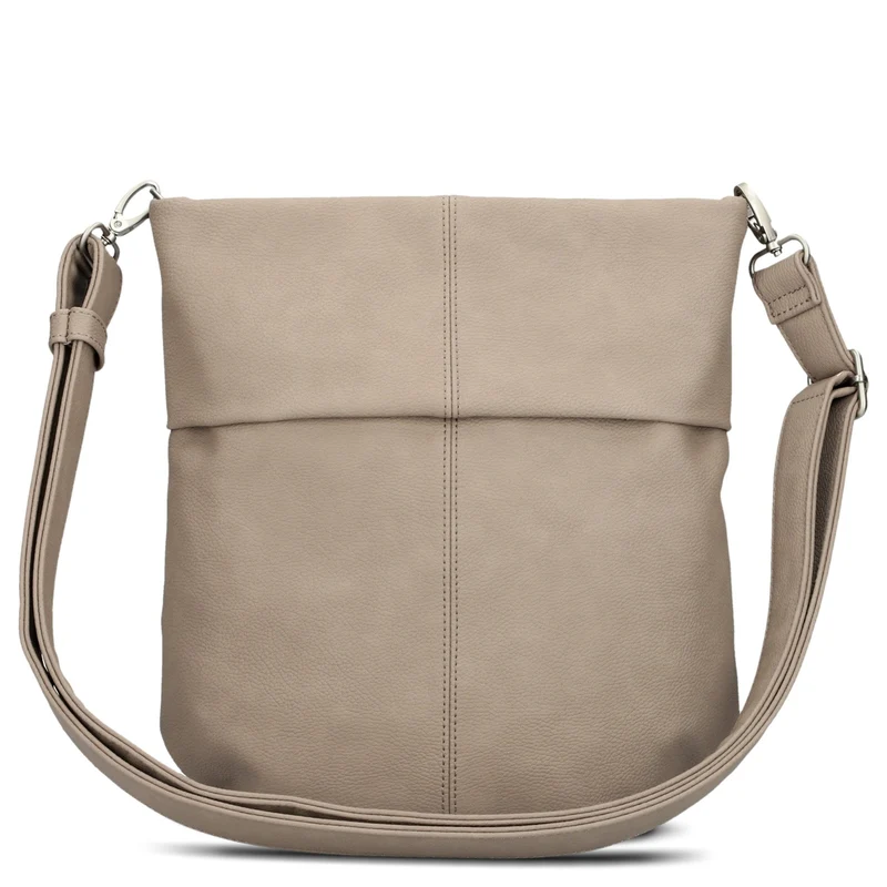 zwei Mademoiselle M90 - Bolso bandolera 28 cm (nubuk-cappuccino)