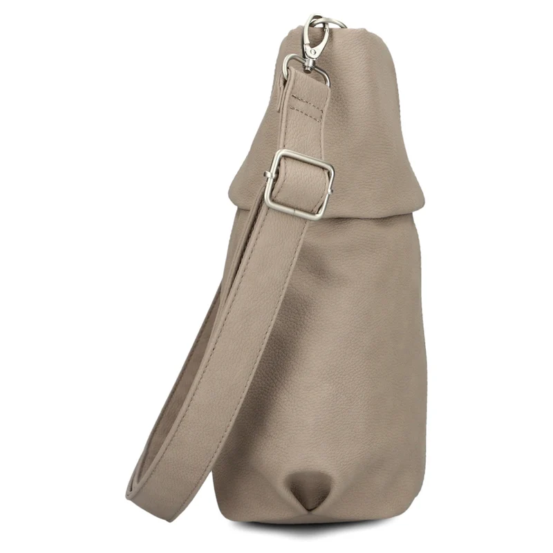 zwei Mademoiselle M90 - Bolso bandolera 28 cm (nubuk-cappuccino)
