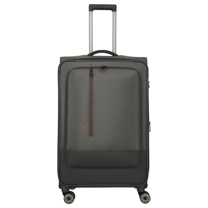 Travelite Crosslite - Trolley de 4 ruedas L 77 cm expandible (oliv)