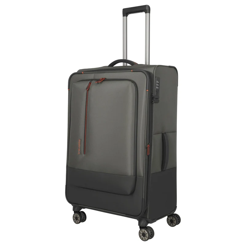 Travelite Crosslite - Trolley de 4 ruedas L 77 cm expandible (oliv)