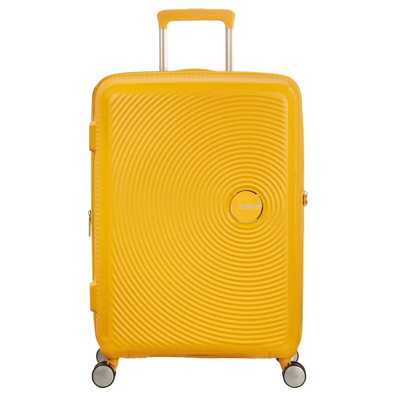 American Tourister Soundbox - Trolley de 4 ruedas 67 cm expandible (gelb)