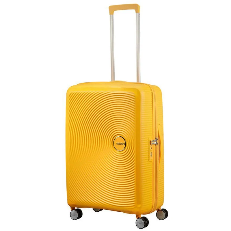 American Tourister Soundbox - Trolley de 4 ruedas 67 cm expandible (gelb)