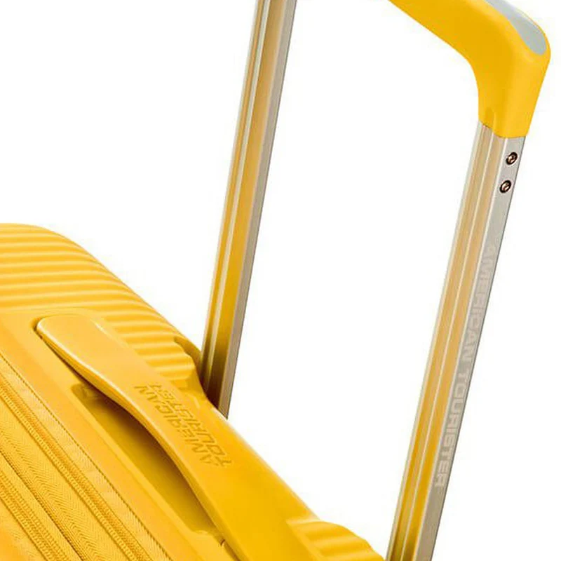 American Tourister Soundbox - Trolley de 4 ruedas 67 cm expandible (gelb)