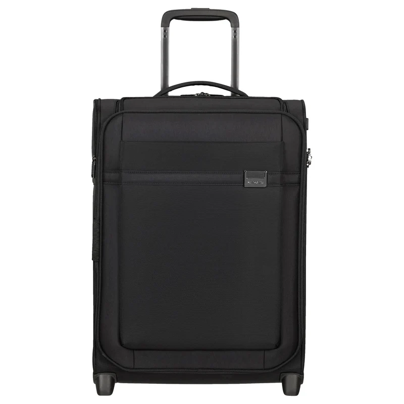 Samsonite Airea Upright - Trolley de cabina con 2 ruedas 55 cm (Toppocket) expandible (black)