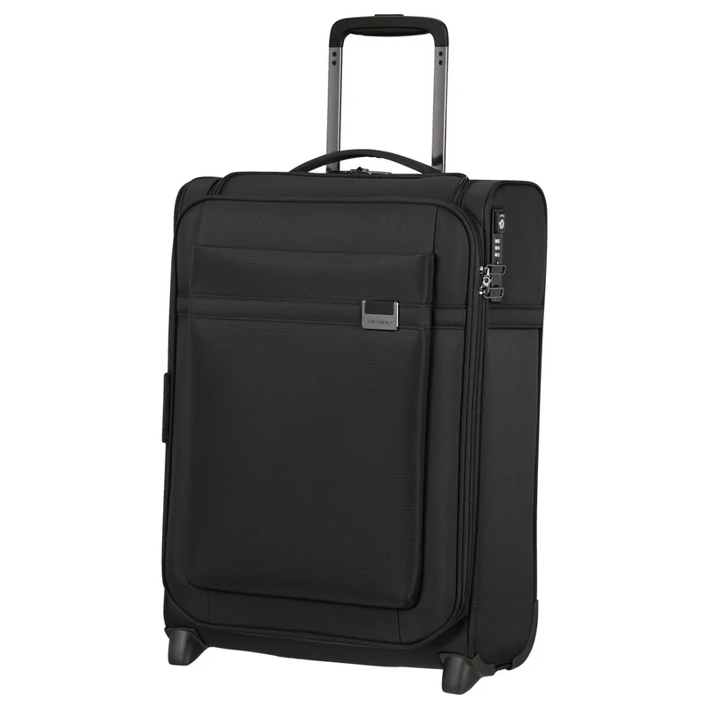 Samsonite Airea Upright - Trolley de cabina con 2 ruedas 55 cm (Toppocket) expandible (black)
