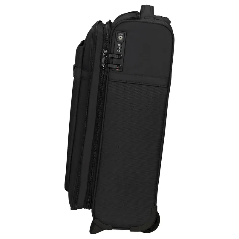 Samsonite Airea Upright - Trolley de cabina con 2 ruedas 55 cm (Toppocket) expandible (black)