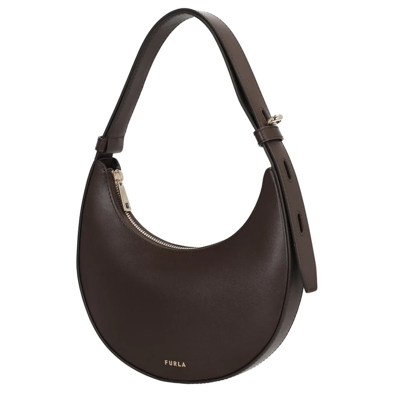 Furla Delizia Mini - Bolso de hombro 20,5 cm (color ciccolato)