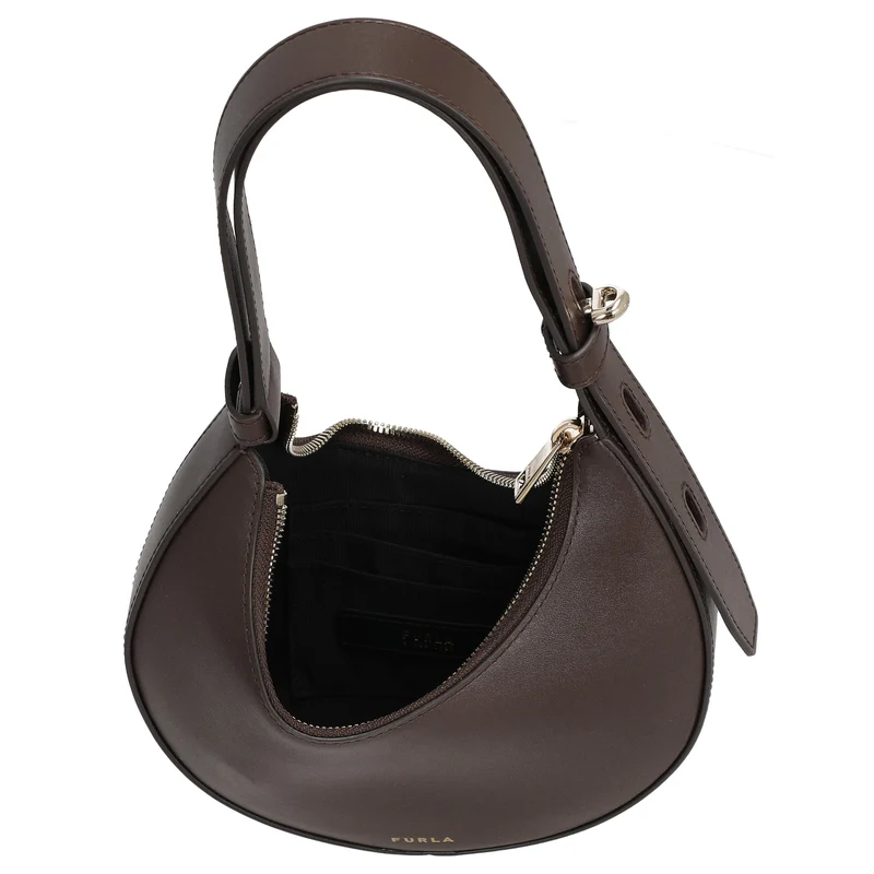 Furla Delizia Mini - Bolso de hombro 20,5 cm (color ciccolato)