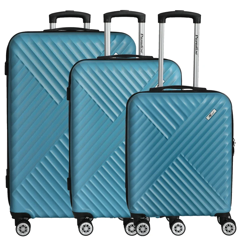 Paradise by CHECK.IN Kingston - Set de trolley con 4 ruedas 3 piezas (türkis)