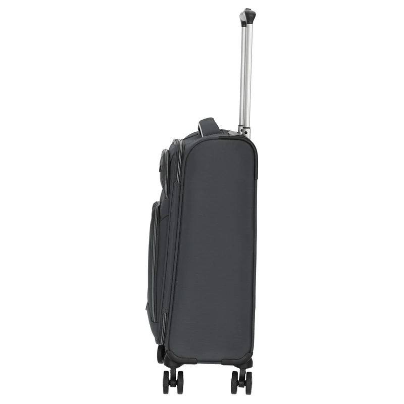 D&N Travel Line 9204 - Trolley de cabina con 4 ruedas S 55 cm (grau)