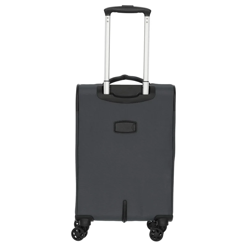 D&N Travel Line 9204 - Trolley de cabina con 4 ruedas S 55 cm (grau)