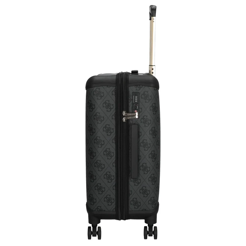 Guess Berta 22 IN - Trolley de 4 ruedas 64 cm expandible (coal logo)