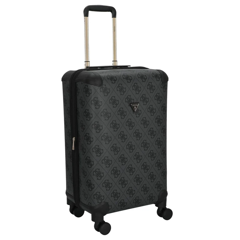 Guess Berta 22 IN - Trolley de 4 ruedas 64 cm expandible (coal logo)