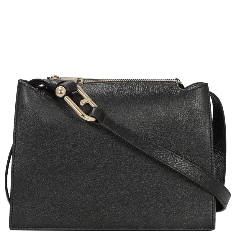 Furla Nuvola S Crossbody - Bolso bandolera 25 cm (nero)