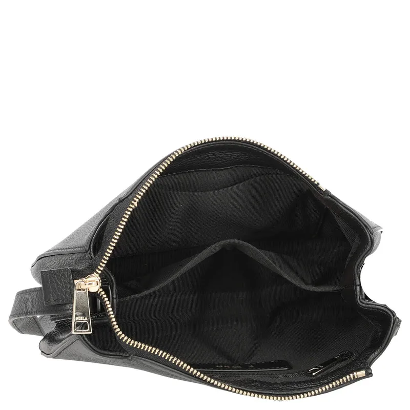 Furla Nuvola S Crossbody - Bolso bandolera 25 cm (nero)